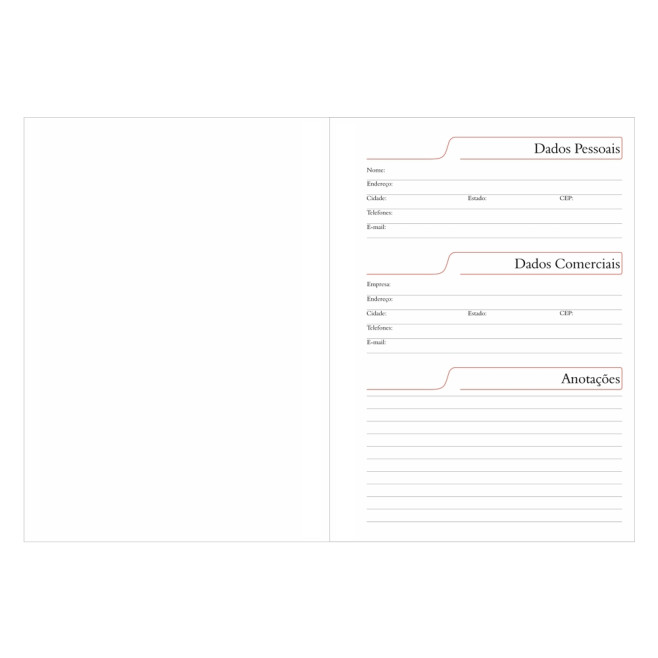 Agenda diária 2025 Personalizada com Logo