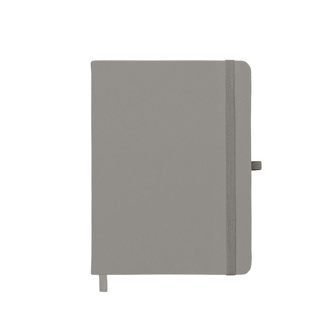Caderneta Tipo Moleskine com Pauta Com Porta Caneta Personalizada