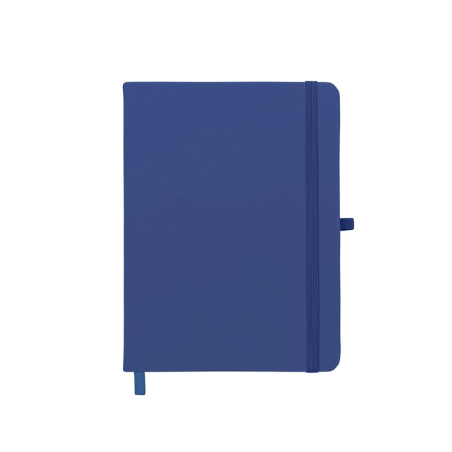 Caderneta Tipo Moleskine Sem Pauta Com Porta Caneta Personalizada