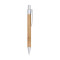 Caneta Bambu Com Logo