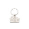 Chaveiro Metal Casa com Logo