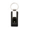 Chaveiro Metal com Couro Promocional