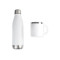 Kit Garrafa e Caneca Branca Personalizado