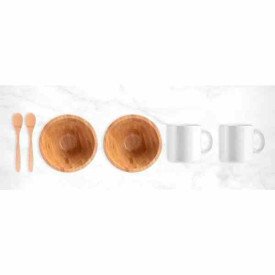 Kit para Café da Manhã 6 Peças Personalizado