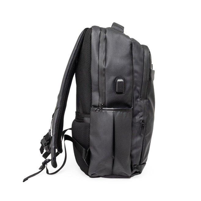 Mochila Couro Sintético USB 36l Personalizada com Logotipo